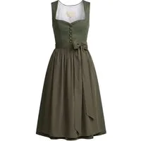 KRÜGER COLLECTION Dirndl Dirndl Ileyna 70cm Länge grün