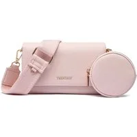 Frentree Umhängetasche Damen 3 in 1 klein Handytasche Geldbörse Crossbody Bag (mit 5 fächern, 4 Karten und rundes Münzfach), Verstellbar Abnehmbar Schultergurt