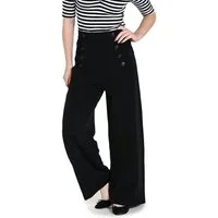 Hell Bunny Marlene-Hose Carlie Swing Trousers Retro Vintage