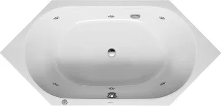 Duravit D-Code Whirlwanne Weiß 1900x900 mm - 760138000JP1000 760138000JP1000