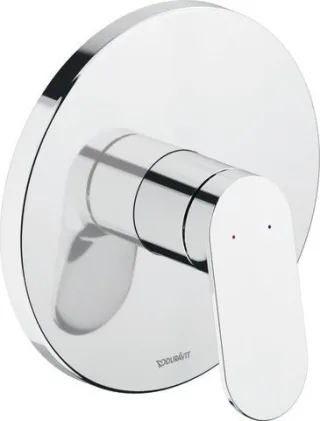 Duravit Wave Einhebel-Brausemischer Unterputz Chrom Hochglanz 170x92x170 mm - WA4210010010 WA4210010010