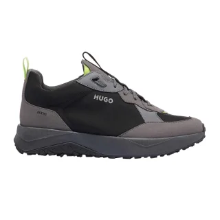 Hugo - "Kane Runn" Schuhe für Herren, Stoff, Zum Schnüren (Schwarz)