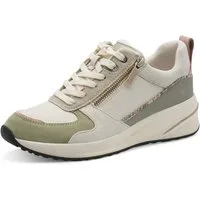 Tamaris Keilsneaker Schnürschuh, Halbschuh, Freizeitschuh mit Außenreißverschluss