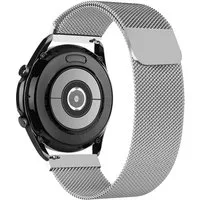 Widmann-Shop Smartwatch-Armband Armband 20/22mm Stegbreite Metall Galaxy Smartwatch Samsung Milanese