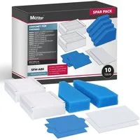 McFilter Filter-Set 10-teilig, Hygienefilter Abluftfilter passend für THOMAS AQUA+ PET &, FAMILY ALLERGY & MULTI CLEAN, Alternative für Filterset 99 (787241)
