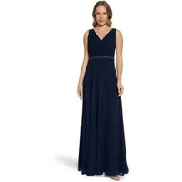 Vera Mont Abendkleid Damen mit Plissee Dekoelemente