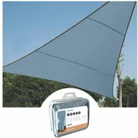 PEREL Sonnensegel Perel Sonnensegel, wasserabweisend, 3.6 x 3.6 x 3.6 m, 160 g/m², Polye, (1-tlg)