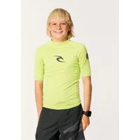 Rip Curl Rash Guard Waves UPF Short Sleeve Rash Giard