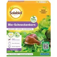 Solabiol Pflanzenstärkungsmittel Bio-Schneckenkorn, 1,9 kg