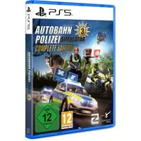 Autobahn Polizei Simulator 3 - Complete Edition PS5, Polizei Simulation mit Streifenwagen, Motorrad & Offroad-SUV