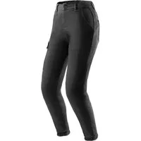 Rebelhorn Motorradhose Faster Damen Motorrad Jeans Verbindungsreißverschluss,Hüftprotektoren enthalten,Knieprotektor