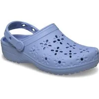 Crocs Classic Floral Cut Out Clog Clog, Sandale, Sommerschuh, Loafer mit Lüftungsöffnungen in Blütenstruktur