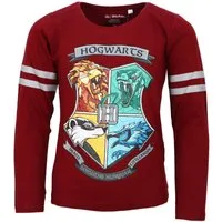 Harry Potter Langarmshirt Harry Potter Hogwarts Gryffindor Jungen langarm T-Shirt Gr. 134 bis 164