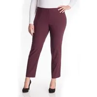 KjBRAND Stoffhose Susie XS Ankle Bengaline Sommerhose mit Schlupfbund