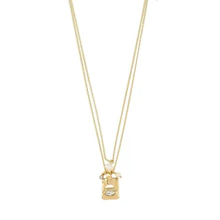 pilgrim - 2-in-1-Halskette – Fire gold - Gr. - OS