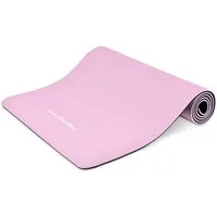 MSports® Gymnastikmatte Yogamatte - Fitnessmatte - extrem rutschfest (Yogamatte Pastellrosa)