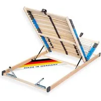 Lattenrost Pure Eco, CUBEsleep, Kopfteil verstellbar, Fußteil verstellbar, mit Bettkasten-Funktion, fertig montiert, 10 Jahre Garantie