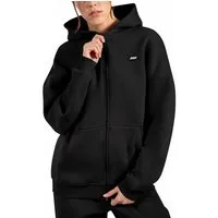 Smilodox Hoodie Lyanna, Oversize Zip Kapuzenpullover mit Reißverschluss, Flauschig Sweatshirt Kängurutasche Pulli Sweater warm bequem Streetstyle Alltag