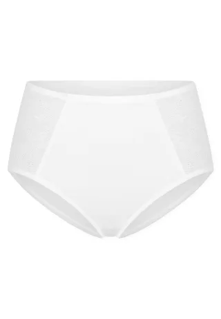 SCHIESSER - Midi Slip weiss - Gr. - 36