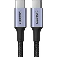UGREEN Kabel USB Typ C 100 W Power Delivery Quick Charge 3.0 Kabel grau Smartphone-Kabel, (200 cm)