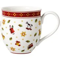 Villeroy & Boch Becher Toy's Delight Becher mit Streumotiv 0,44 l, Premium Porcelain