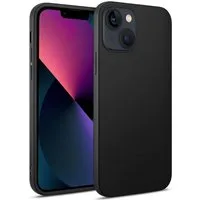 CoolGadget Handyhülle Black Series Handy Hülle für Apple iPhone 13 Mini 5,4 Zoll, Edle Silikon Schlicht Robust Schutzhülle für iPhone 13 Mini Hülle