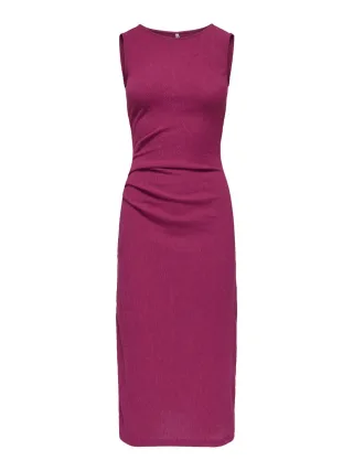 ONLY - Tailliertes Keid - Onlava violet - Gr. - XL