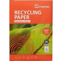 memo Kopierpapier memo Recycling-Kopierpapier 'memoPRINT' 500 Blatt