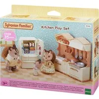 Sylvanian Families Spielwelt Landhaus Küche mit Kühlschrank (5341)