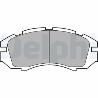 Delphi Bremsbel?ge vorne Subaru Impreza Legacy LP813