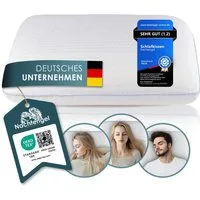 NTG Nutzfahrzeug Technik GmbH Kopfkissen Orthopädisches Memory Foam Kopfkissen Ergonomisches Nackenstützkissen, Atmungsaktiv, Ergonomisch, Hypoallergen, Kissenbezug Waschbar