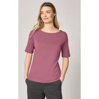 STREET ONE T-Shirt mit U-Boot-Ausschnitt