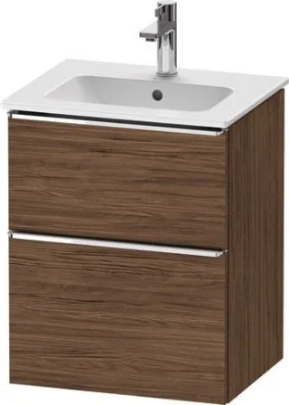 Duravit D-Neo Waschtischunterbau wandhängend Nussbaum dunkel Matt 510x402x625 mm - DE4360010210000 DE4360010210000