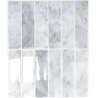 Minicloss Küchenrückwand Fliesenaufkleber Klebefliesen Wandfliesen Metro Fliesen, (10-tlg), Selbstklebend (23 x 29 cm)