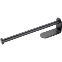 WENKO Küchenrollenhalter Modell Nio, selbstklebend, Befestigen ohne Bohren, rostfreies Aluminium