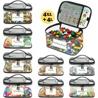 OSTWOLKE Aufbewahrungstasche Spielzeug-Aufbewahrungstaschen Spielzeug-Beutel Spielzeugsack (8-tlg)