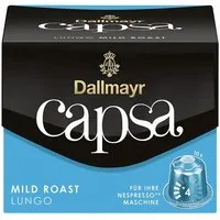 DALLMAYR Kaffee capsa Lungo Mild Roast, 10 Kapseln