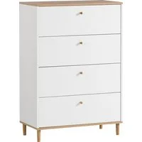 Schildmeyer Kommode Hilda, Kommode, melaminharzbeschichtet,Made in Germany, B: 80 cm, Solide Verarbeitung - Dieses Produkt ist in Deutschland gefertigt
