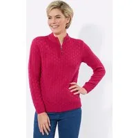 Witt Strickpullover Strickpullover Langarm Strukturstrick