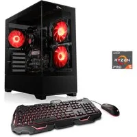 CSL AeroVision V24289 Gaming-PC (AMD Ryzen 5 5655G, 0, 16 GB RAM, 500 GB SSD, Luftkühlung)