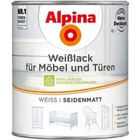 Alpina Lack 891936, seidenmatt, kratzfest, widerstandsfähig