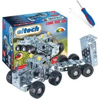 Eitech eitech Kleiner Traktor mit Anhänger 00260 Metallbaukasten, (Konstruktionsspielzeug, 190 St., Bausatz), Stabilbaukasten, Made in Germany