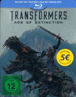 Transformers 4: Ära des Untergangs  3-Disc [Limited Edition] (Steelbook)[Blu-Ray]