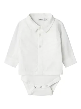 NAME IT - NBMNASIN SHIRTBODY bright white - Gr. - 62