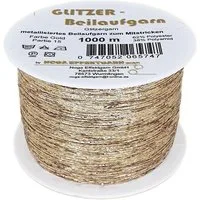 NOGA EFFEKTGARN GmbH Glitzer Beilaufgarn auf 1000 Meter Spule Effektgarn