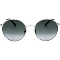 JIMMY CHOO Sonnenbrille EYEWEAR KAT Sonnenbrille Brille Gold Swarovski Kristalldetail am Bügel