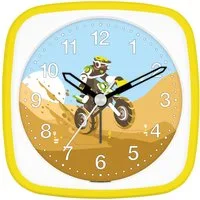 EUROTIME Kinderwecker EUROTIME 27154-03 Kinder-Quarzwecker mit schleichender Sekunde