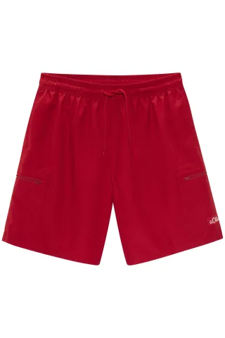 s.Oliver Herren Badeshorts kurz red - Gr. - XXL