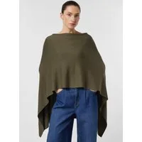 comma Poncho Indoor-Poncho Weicher Viskosemix-Poncho aus Feinstrick