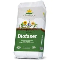 Sonnenerde Pflanzerde Sonnenerde Bio Faser Sack, mit Organischer Düngerersatz, 50 Liter